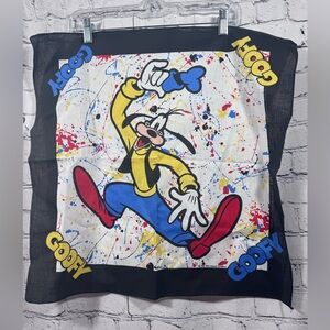 Vintage Goofy Paint Splatter J.A Woronowicz Bandana